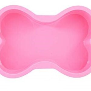 Pink Puppy Cake Silicone Bone Shaped Pan